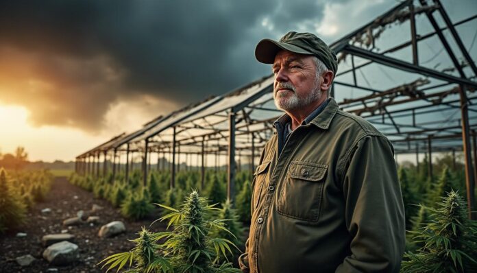 découvrez comment un producteur de cbd de l'eure redresse la barre après la destruction de sa serre par un orage. profitez également de son code promo exclusif pour soutenir son initiative et bénéficier de produits naturels de qualité.