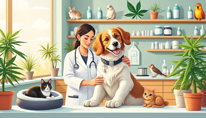 Comment le cannabis révolutionne la médecine vétérinaire découvrez comment le cannabis change la médecine vétérinaire en offrant de nouvelles solutions naturelles pour traiter la douleur, l’anxiété et certaines maladies chez les animaux, tout en suscitant de nouveaux espoirs pour leur bien-être.