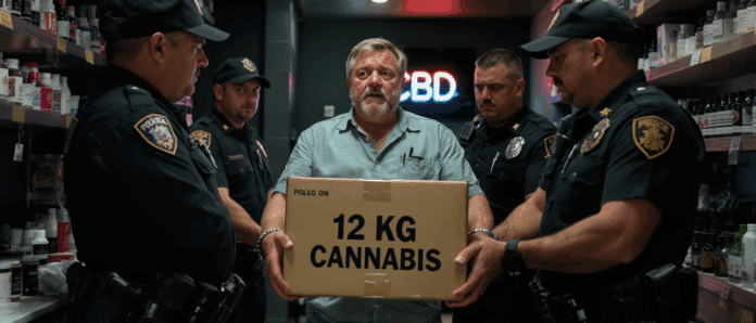 Saisie impressionnante : un gérant de boutique de CBD arrêté avec 12 kg de cannabis un gérant de boutique de cbd interpellé après la découverte de 12 kg de cannabis lors d'une opération policière. retour sur cette saisie spectaculaire et ses conséquences.