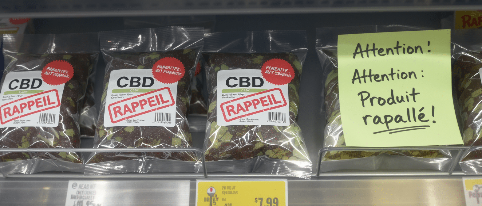 alerte en france : des bonbons au cbd rappelés en raison d'un taux de thc dépassant largement les normes légales, mettant en danger la santé des consommateurs.