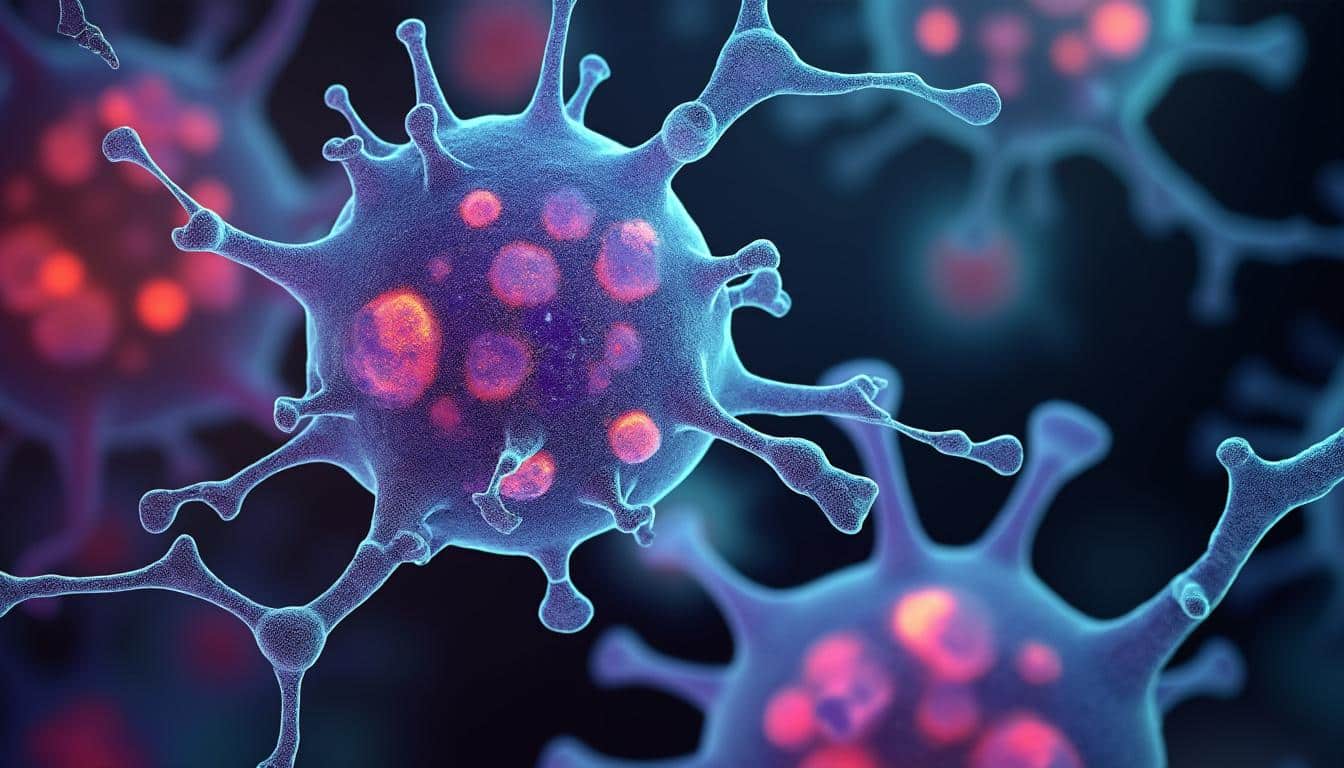 découvrez un modèle prédictif d'apprentissage automatique innovant analysant les effets des cannabinoïdes sur les microglies via la détection d'espèces réactives de l'oxygène grâce à l'imagerie avancée.