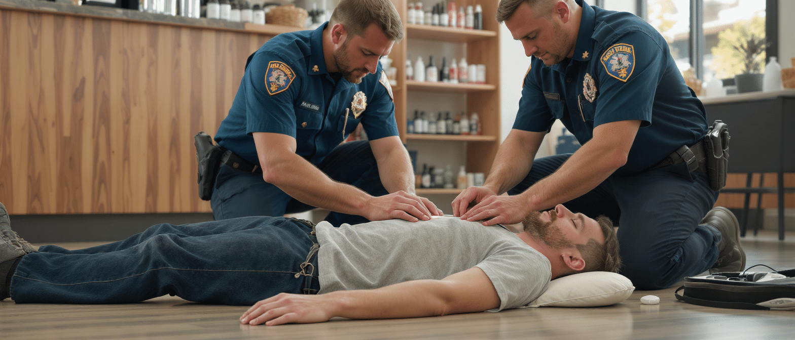 un jeune homme de 25 ans est décédé après un malaise survenu dans une boutique de cbd à calais, suscitant l'émotion dans la communauté locale.