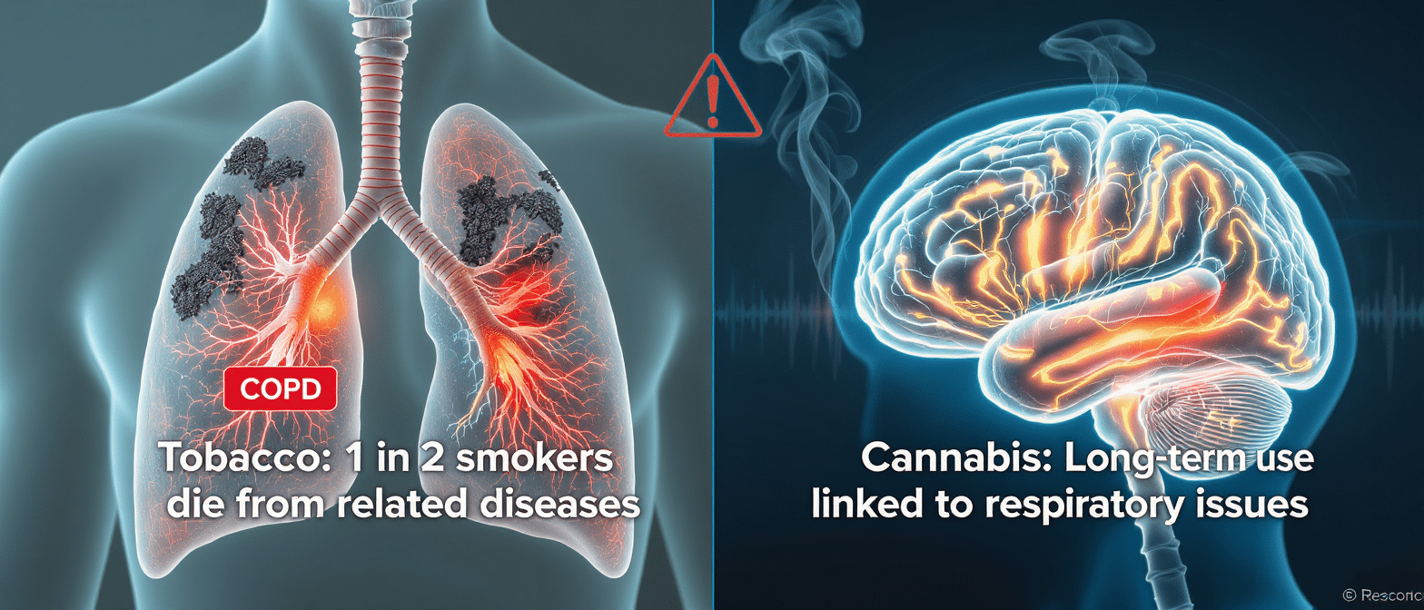 découvrez une analyse scientifique approfondie comparant les risques pour la santé du cannabis et du tabac pour mieux comprendre leurs effets.